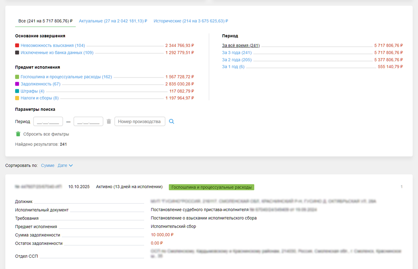 Исполнительное производство